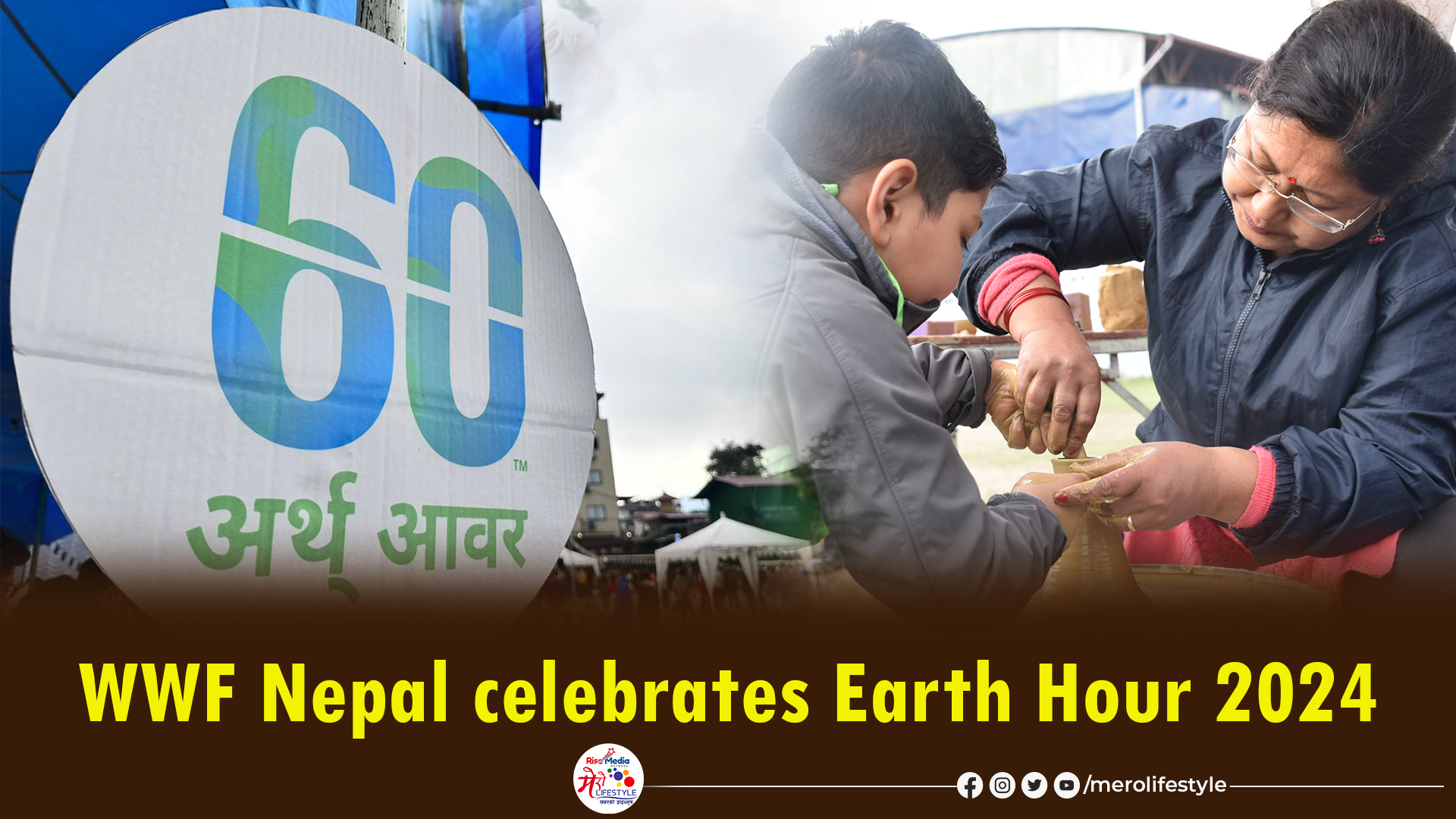 WWF Nepal celebrates Earth Hour 2024 with an Eco Fiesta!