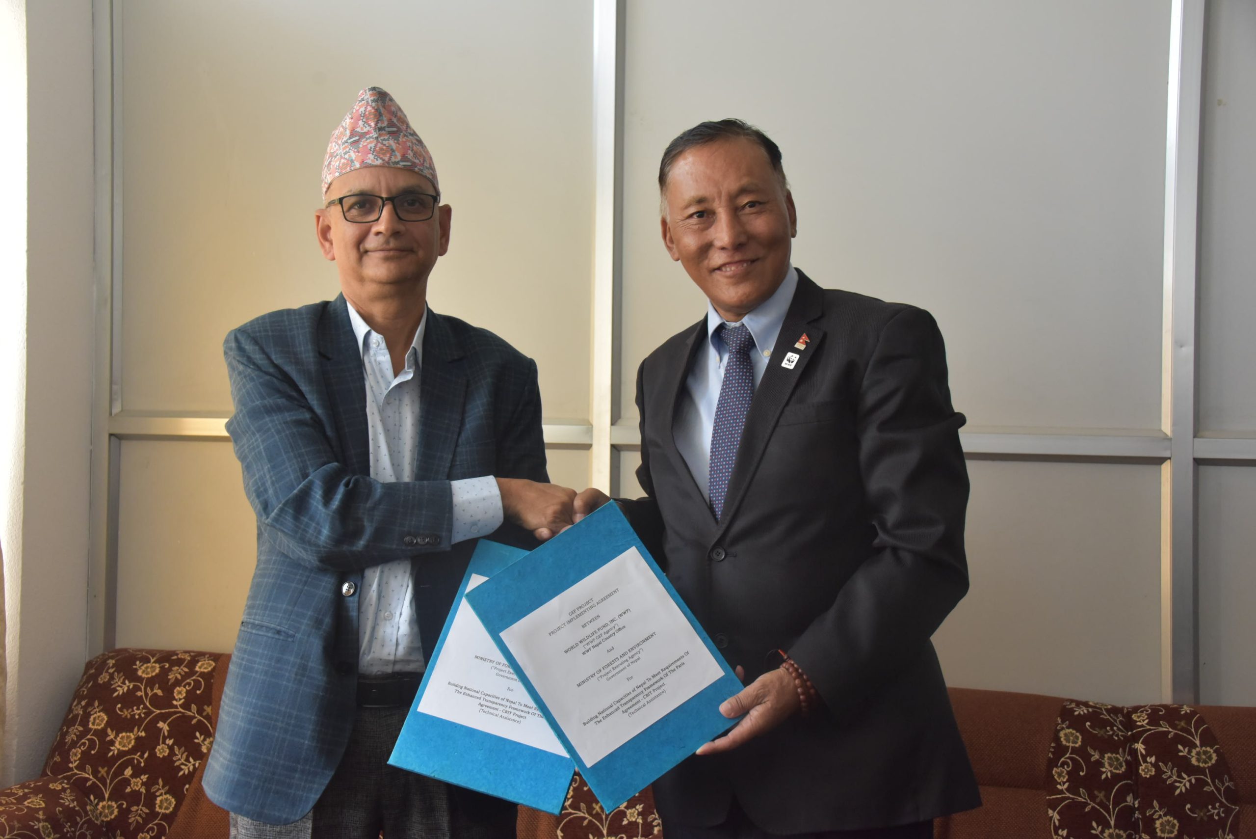 WWF Nepal and Ministry of Forests and Environment Sign Agreement to Strengthen Nepal’s Transparency Framework under the Paris Agreement