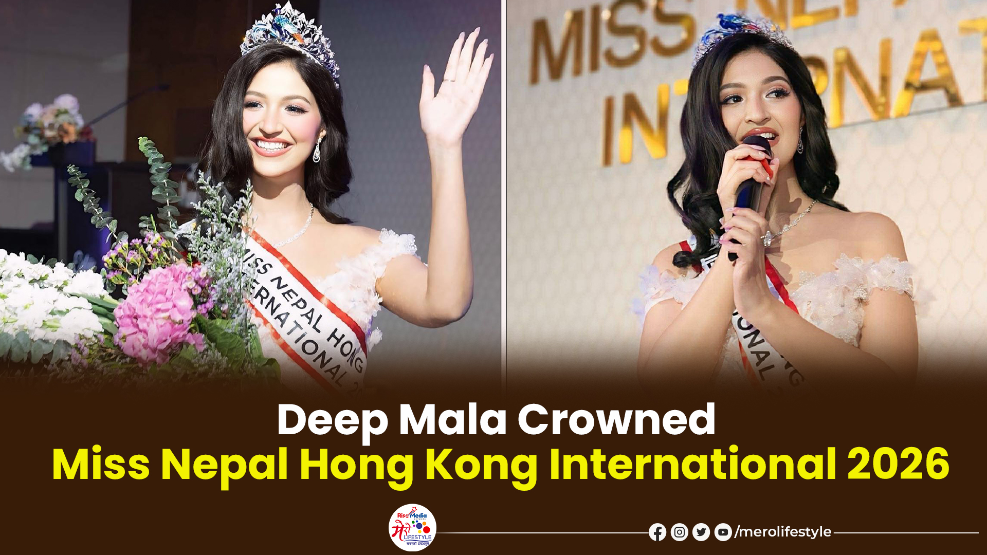 Deep Mala Wins Miss Nepal Hong Kong International 2026